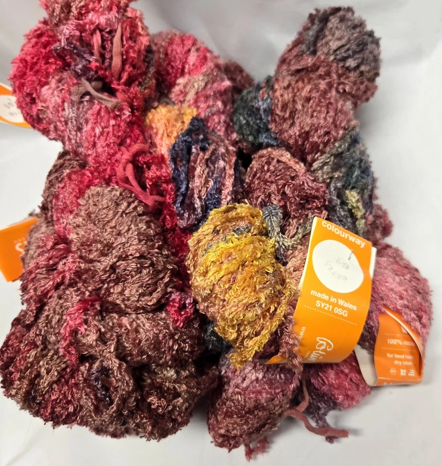 Paquete de hilo Colinette vintage - Isis - 100 % viscosa - 7 madejas teñidas a mano Foto 2 de 4