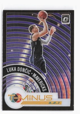 2020-21 Donruss Optic T-Minus 3...2...1 Purple #10 Luka Doncic Dallas Mavericks