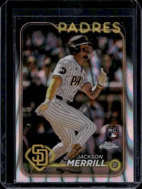 2024 Topps Chrome #207 Jackson Merrill Raywave Refractors
