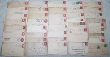 RARE 1903-1935 HAYES SUPPES JOHNSTOWN PA CORRESPONDENCE LETTERS LOT OF 41