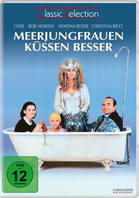 Meerjungfrauen küssen besser (1990)[DVD/NEU/OVP] Cher, Bob Hoskins, Winona R