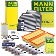 MANN-FILTER INSPEKTIONSPAKET FÜR MERCEDES BENZ SL R230 350 245 PS M112 BJ 03-12