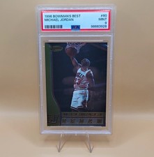 Bowman 1996 Bowman's Best Michael Jordan #80 Bulls PSA 9 Graded