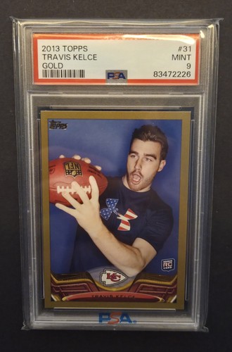 Travis Kelce [Gold] #31 2013 Topps card