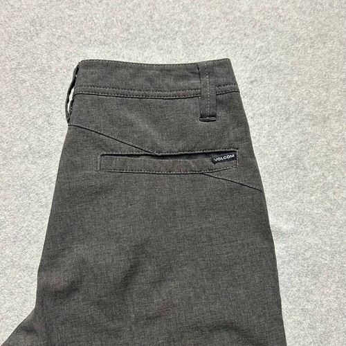 Volcom Shorts Mens 28 Charcoal Gray 8" Frickin Surf and Turf Static Performance - Picture 11 of 12
