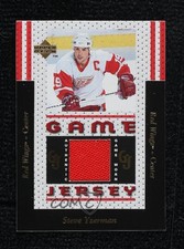 1996-97 Upper Deck Game Worn Jersey Steve Yzerman #GJ1 HOF 14hk