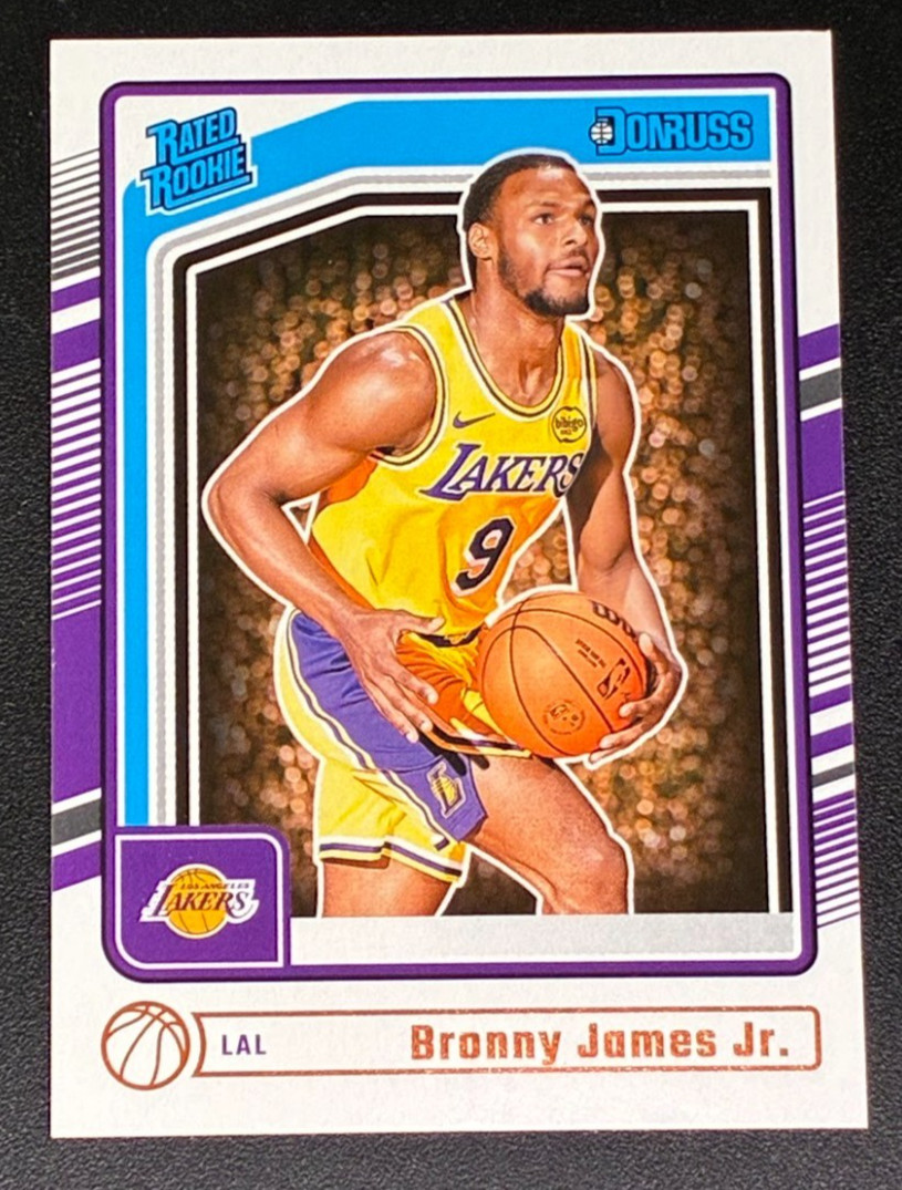 2024-25 PANINI DONRUSS BRONNY JAMES JR. RATED ROOKIE CARD (#243) - FREE SHIPPING