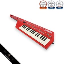 YAMAHA SHS-10 R Red Digital Shoulder Key Midi Synthesizer Keyboard SHS10 Tested