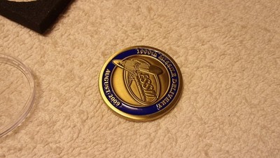 Raytheon ESSM 1000th Missile Delivery Challenge Coin Award - Very Fine