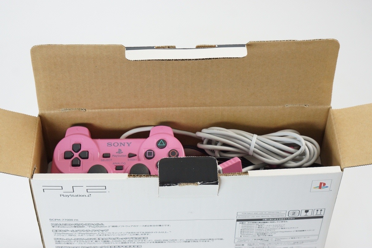 PS2 Playstation 2 Slim PINK Console Boxed SCPH-77000 Tested System
