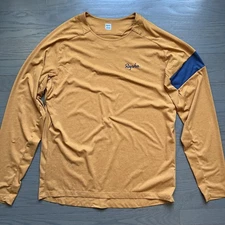 Rapha Base Layer Long Sleeve Mens Medium Orange