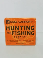 Duke Cannon Hunting & Fishing Soap Kit - Hunting Soap & Heavy Duty Hand Soap