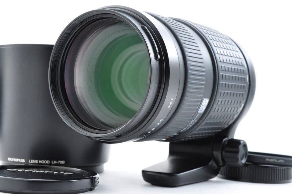 Lente Olympus Zuiko Digital 50-200 mm f2,8-3,5 ED para cuatro tercios [como nueva] Japón Foto 2 de 4