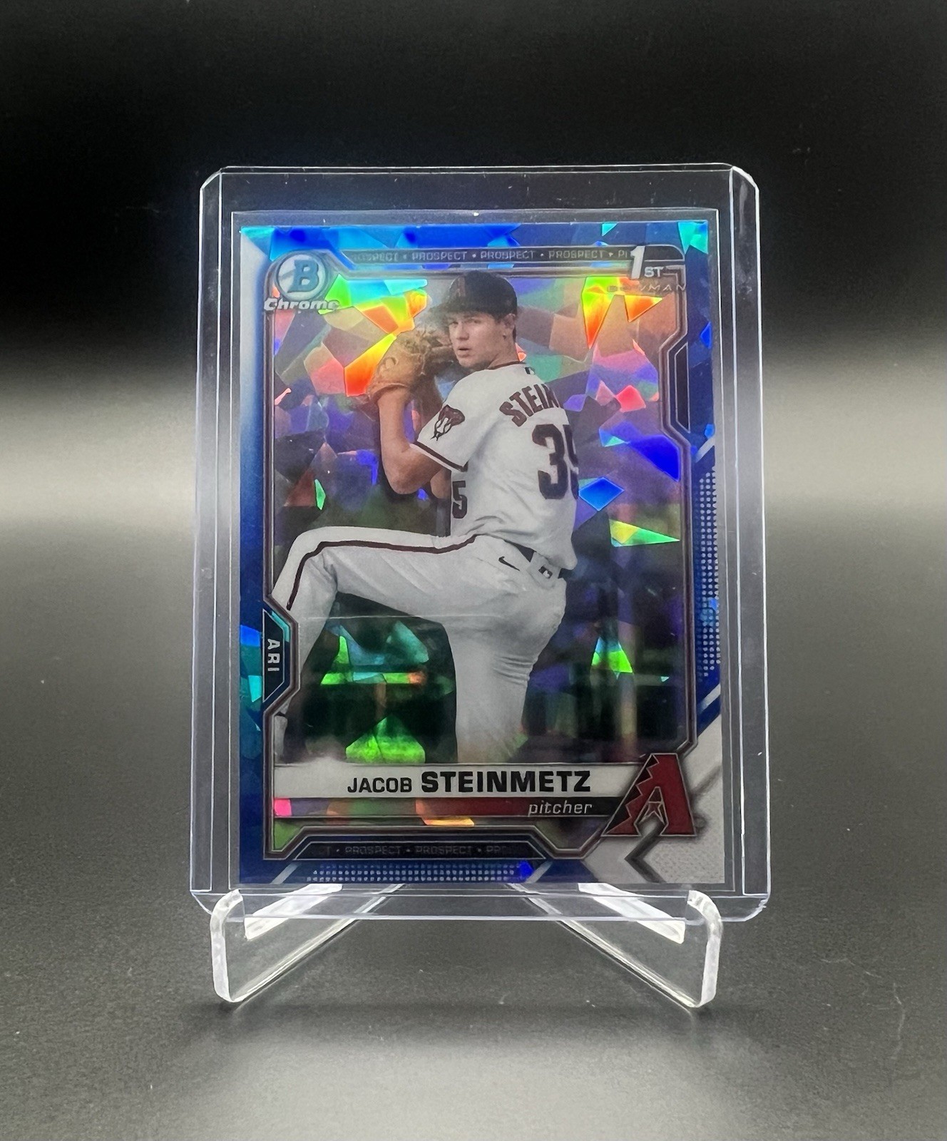 2021 Bowman Chrome Draft Sapphire Edition - Jacob Steinmetz #BDC-83 (RC)