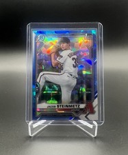 2021 Bowman Chrome Draft Sapphire Edition - Jacob Steinmetz #BDC-83 (RC)