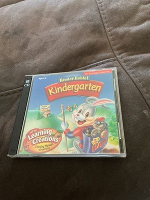 READER RABBIT Kindergarten Educational Software for Classroom or Homeschool