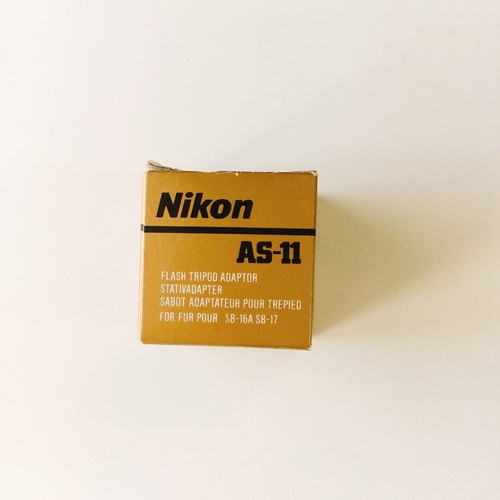 Nikon AS-11 Flash tripod Adaptor Shoe Exclusive for F3 SB-17,SB-16A,SB-12,SB-11 - Picture 6 of 10