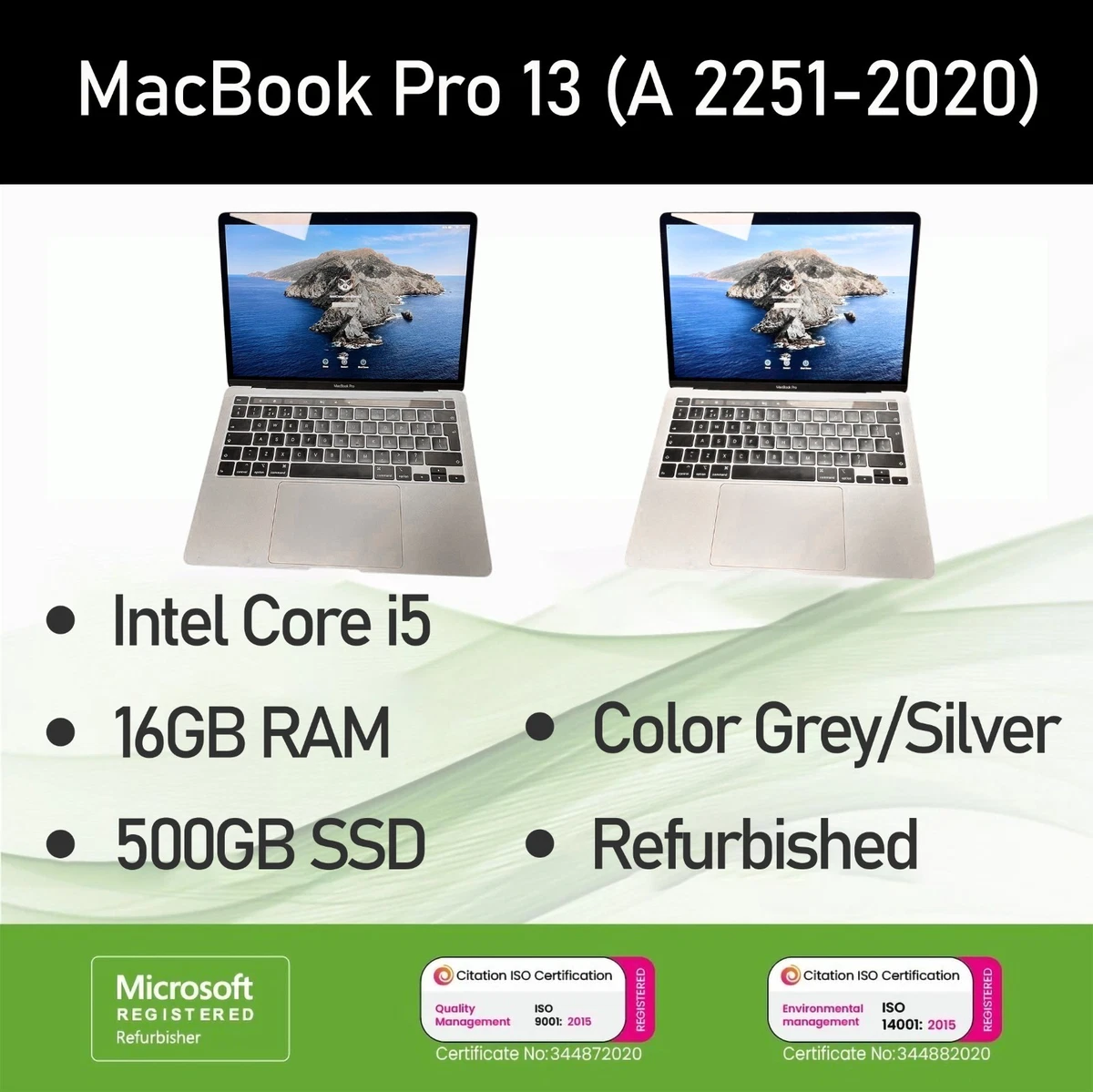 2019 16 MacBook Pro i7-9750H 32GB 512GB SSD Radeon Pro 5300M Big Sur