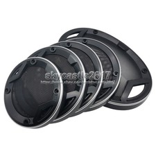 4/5/6/6.5/6x9 inch Speaker Grill Cover Audio Decorative Circle Metal Mesh Grille