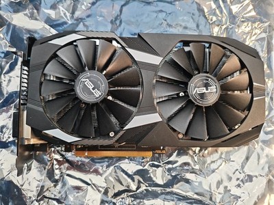 ASUS Dual Radeon RX 580 8GB OC | DEFEKT für Bastler | Ersatzteilspender