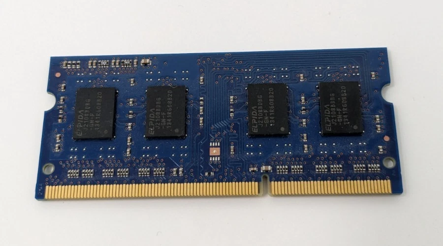 Elpida 2GB 1Rx8 PC3-12800S-11-10-B2 RAM  Laptop Memory - Image 2 of 2