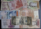 World Foreign currency 10 *small and Large Bank Notes* lot P350 — photo 7