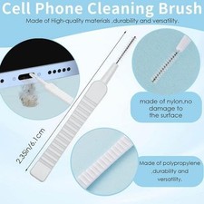 Phone Speaker Cleaning Kit - 13 PCs Phone Charger Port Cleaner, Cell Phone Port