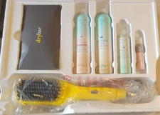 Drybar The Brush Crush Heated Straightening Brush & Coconut Crew Essentials NEW