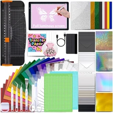 The All-In-One Accessories and Supplies Bundle for Cricut Joy Xtra-103Pcs Starte
