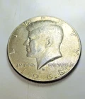 1968-D KENNEDY SILVER HALF DOLLAR Circulated 40% Silver