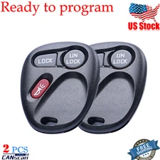 2 For 2002 Chevrolet Avalanche 1500 2500 Car Remote Keyless Entry Key Fob