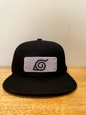 BNWT Authentic Naruto x Fuji Q Highland Cap Black (free size)