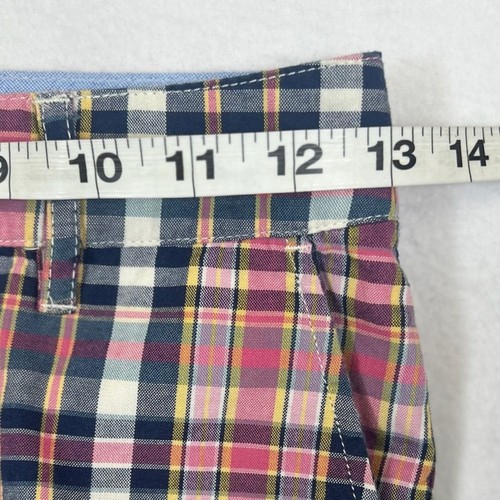 RALPH LAUREN Girls' Plaid Tartan Chino Shorts Preppy Country Club Casual Size 7 - Picture 10 of 12