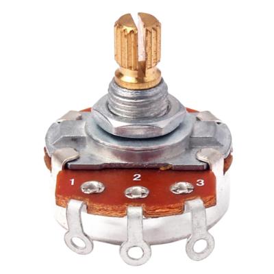 5er-Pack B250K Druckschalter Gitarre Pot B250K Potentiometer für Audio Ton