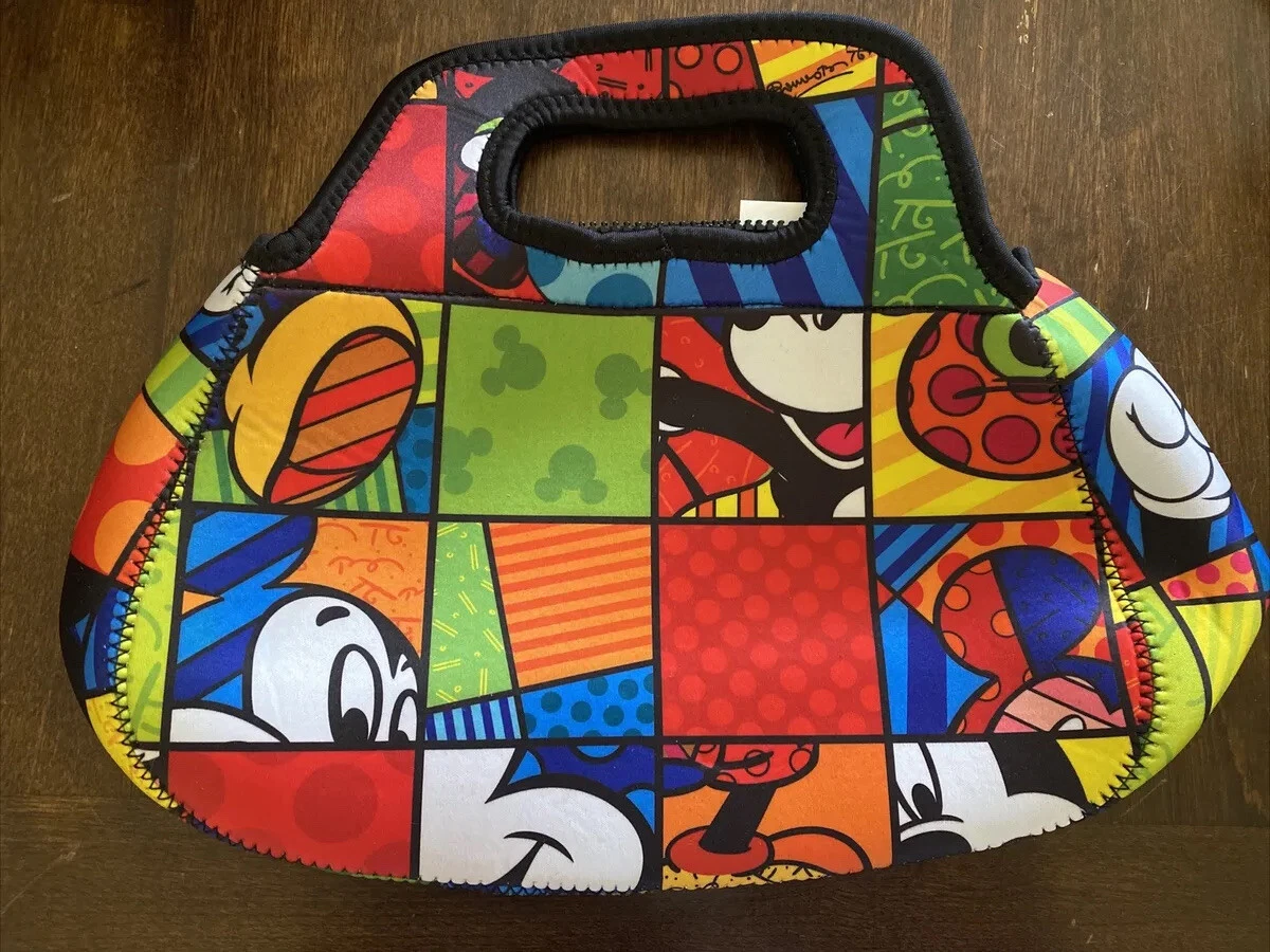 Romero Britto Disney MICKEY MOUSE Lunch Bag 10 x 14 | eBay