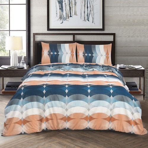 4 Piece Bedding Set Duvet Cover, Fitted Sheet & Pillowcases – Soft Microfiber - Picture 134 of 176