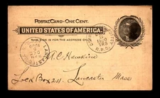 1900 Osawatomie & Coffey RPO Card - L22275