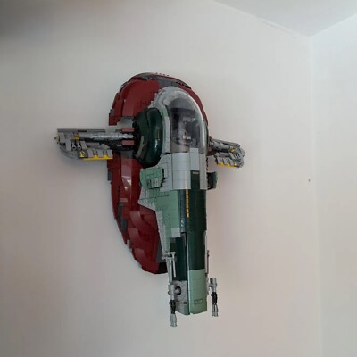 Wall Mount Slave I Lego 75060 Wall Mount For Lego Star Wars Slave
