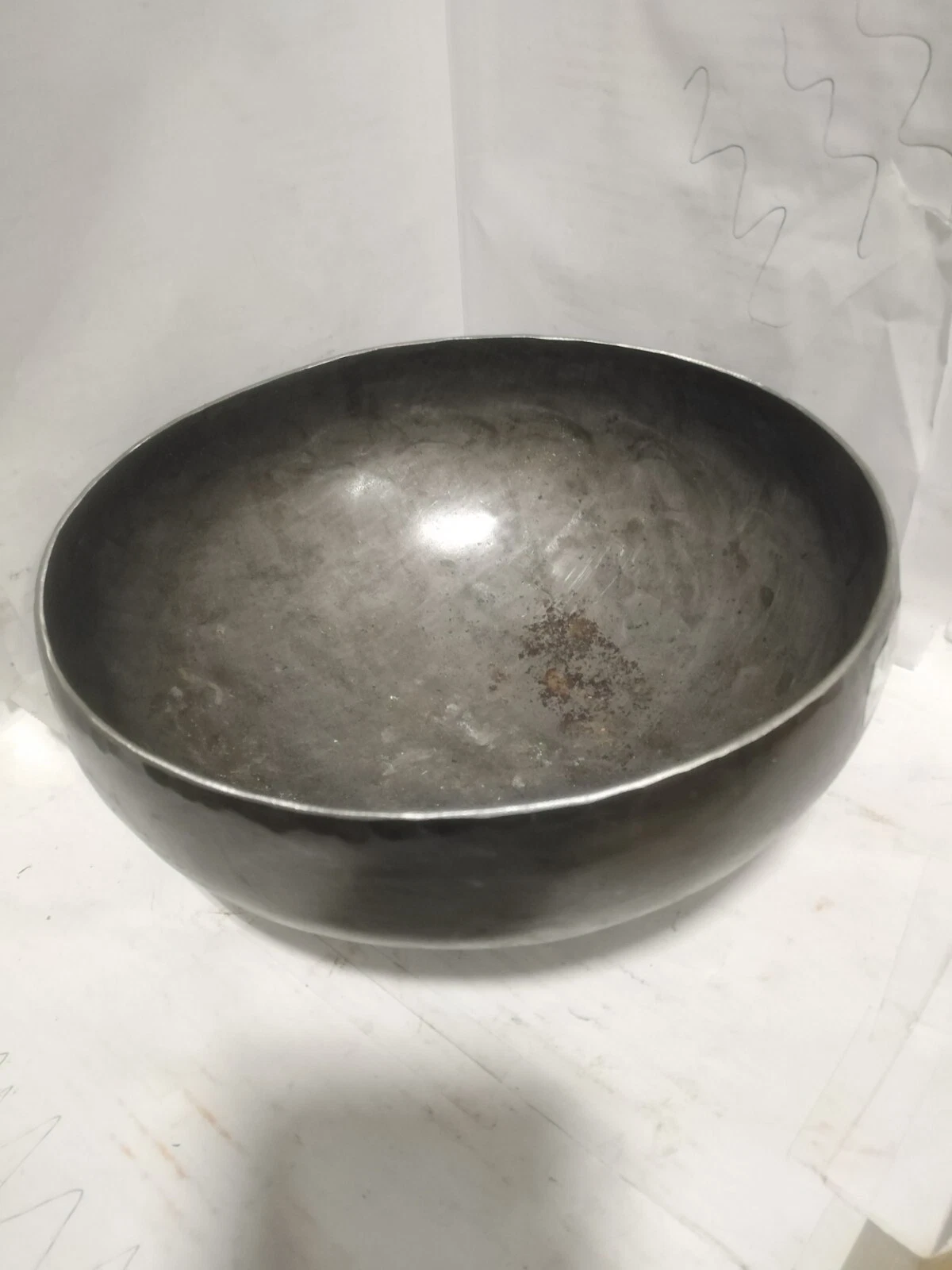Handmade Traditional Iron 100 % sarabloha Baata Raw Iron Sarabloh Kadai