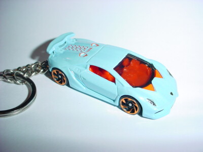 HOT 3D LAMBORGHINI CESTO ELEMENTO CUSTOM KEYCHAIN KEY CHAIN keyring hot wheels