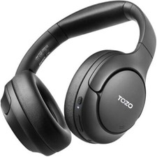 Hybrid ANC Wireless Headphones 60H Playtime, Hi-Res Audio, Deep Bass Comfort Fit