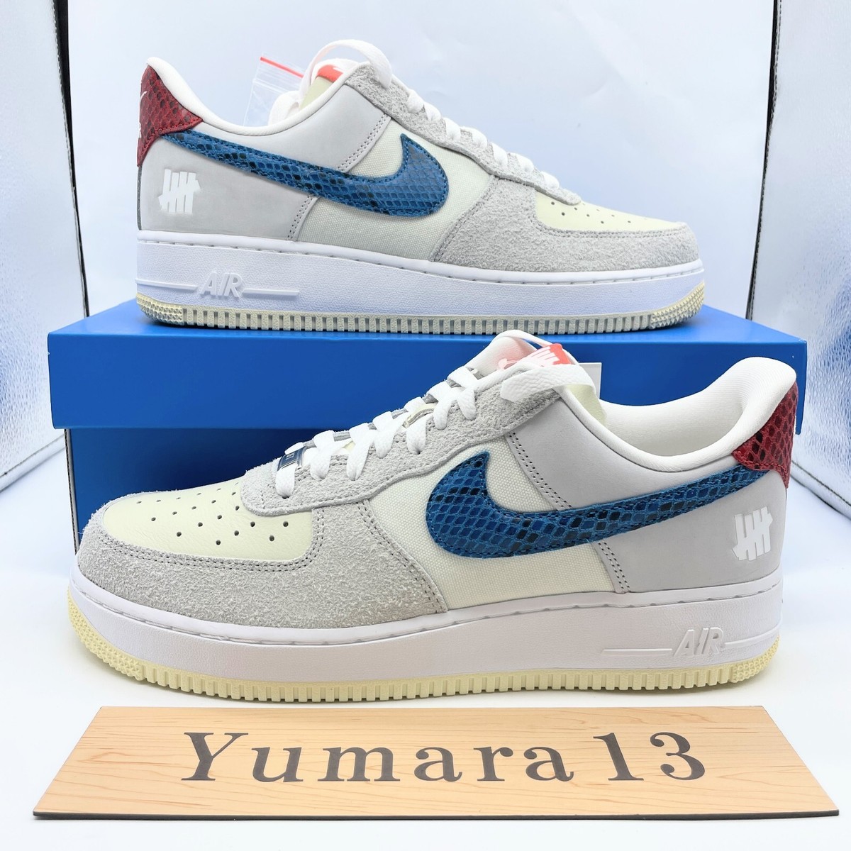 Nike Air Force 1 Low White Undefeated 5 On It DM8461-001 Men's