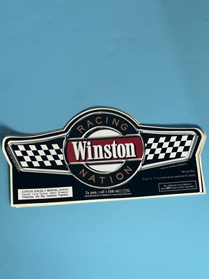 Winston Cup Racing Nation NASCAR R J Reynolds cigarettes 2000 decal set of two