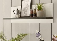 KüChe Regal GewüRzregal Weiß Pinie Landhaus Wandregal Wandboard 90 X 30 Cm Stove