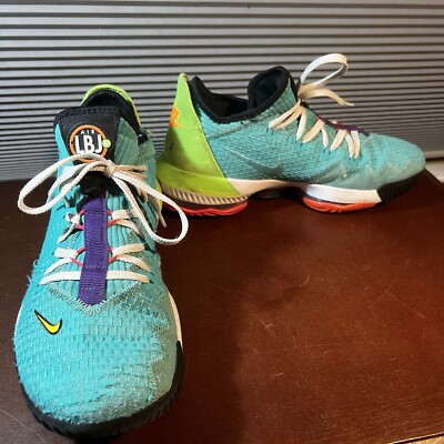 Nike Lebron XVI 16 Low Air Max Trainer 2 Hyper Jade CI2668-301