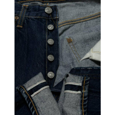 ★ DIAGONAL★ SIDE CUTTING DENIM PANTS navy DA231PT01NY STUDIO D'ARTISAN SD-D03 Selvedge Denim Pants Indigo, Size34