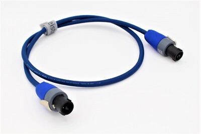 1.5' SPEAK ON Speaker Cable ~ Evidence Audio Siren II 1.5 ft ~ FREE BAG