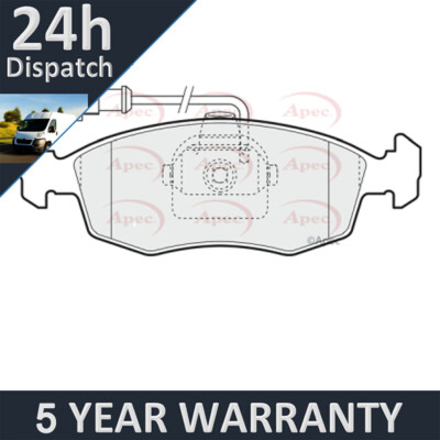 Fits Fiat Doblo 2001-2004 Palio 1996- Purevue Front Brake Pads Set 9947954