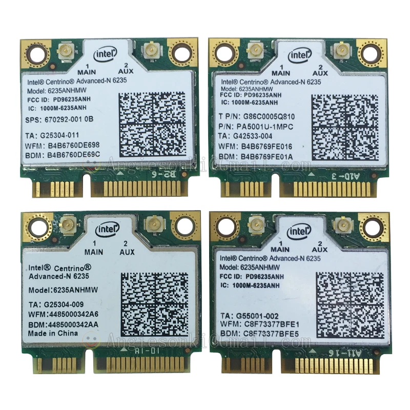 Intel Centrino Advanced-n 6235ANHMW Wireless Bluetooth 4.0 mini PCIE WiFi Card  - Image 2 of 4