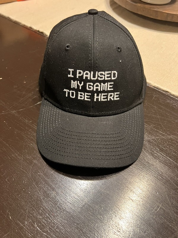 I Paused My Game To Be Here Youth Hat